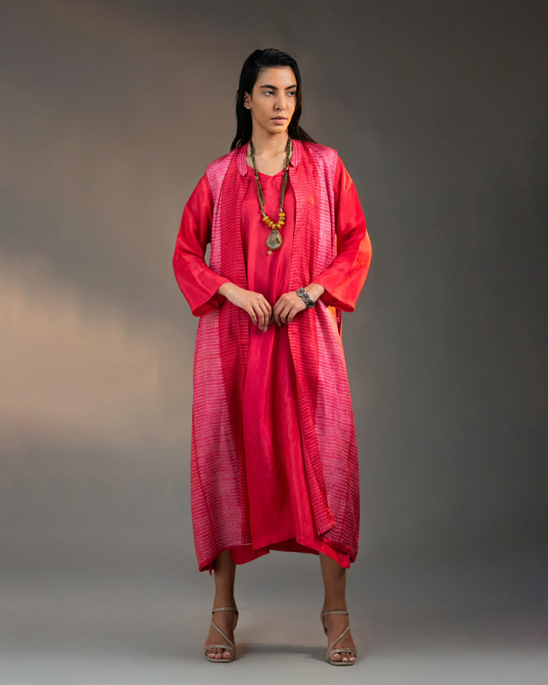 Horizon Flow - Kurta and Jacket Set