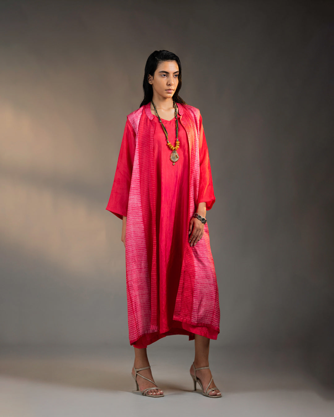 Horizon Flow - Kurta and Jacket Set