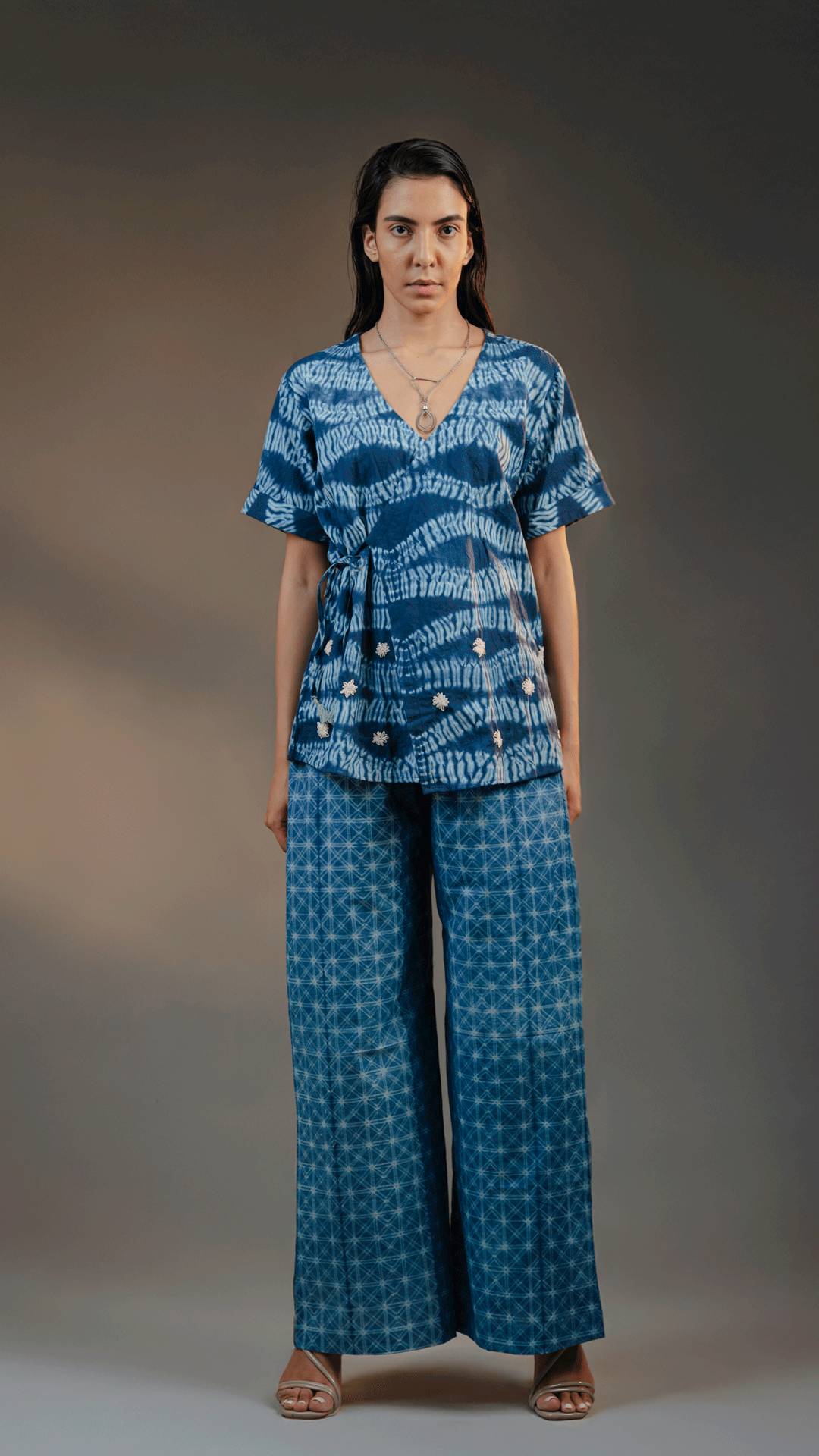 Ocean Veil Kimono Shirt