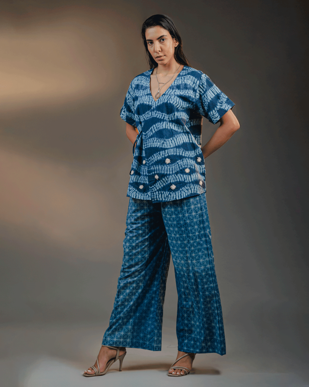 Ocean Veil Kimono Shirt