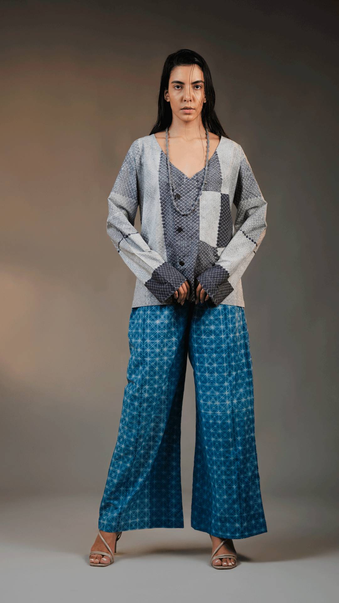 Spider web Kimono Shirt