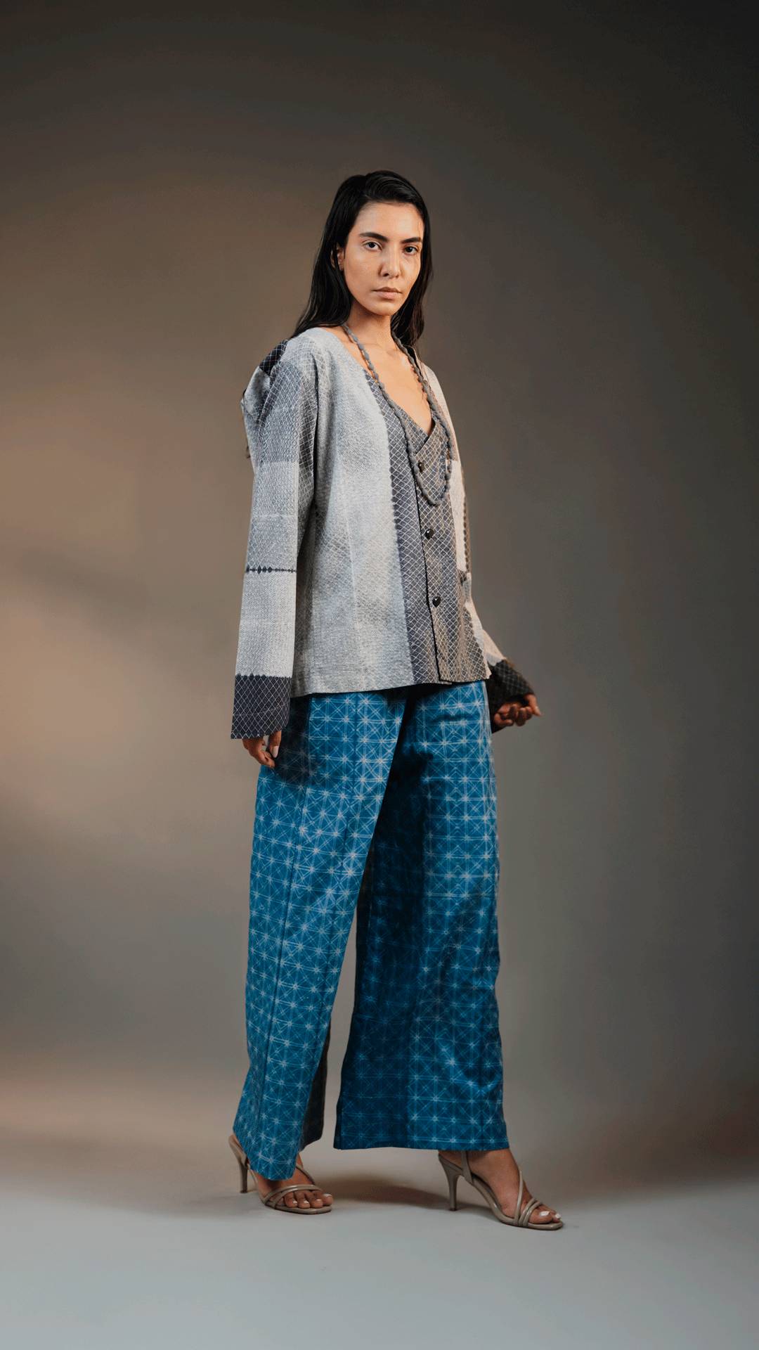 Spider web Kimono Shirt