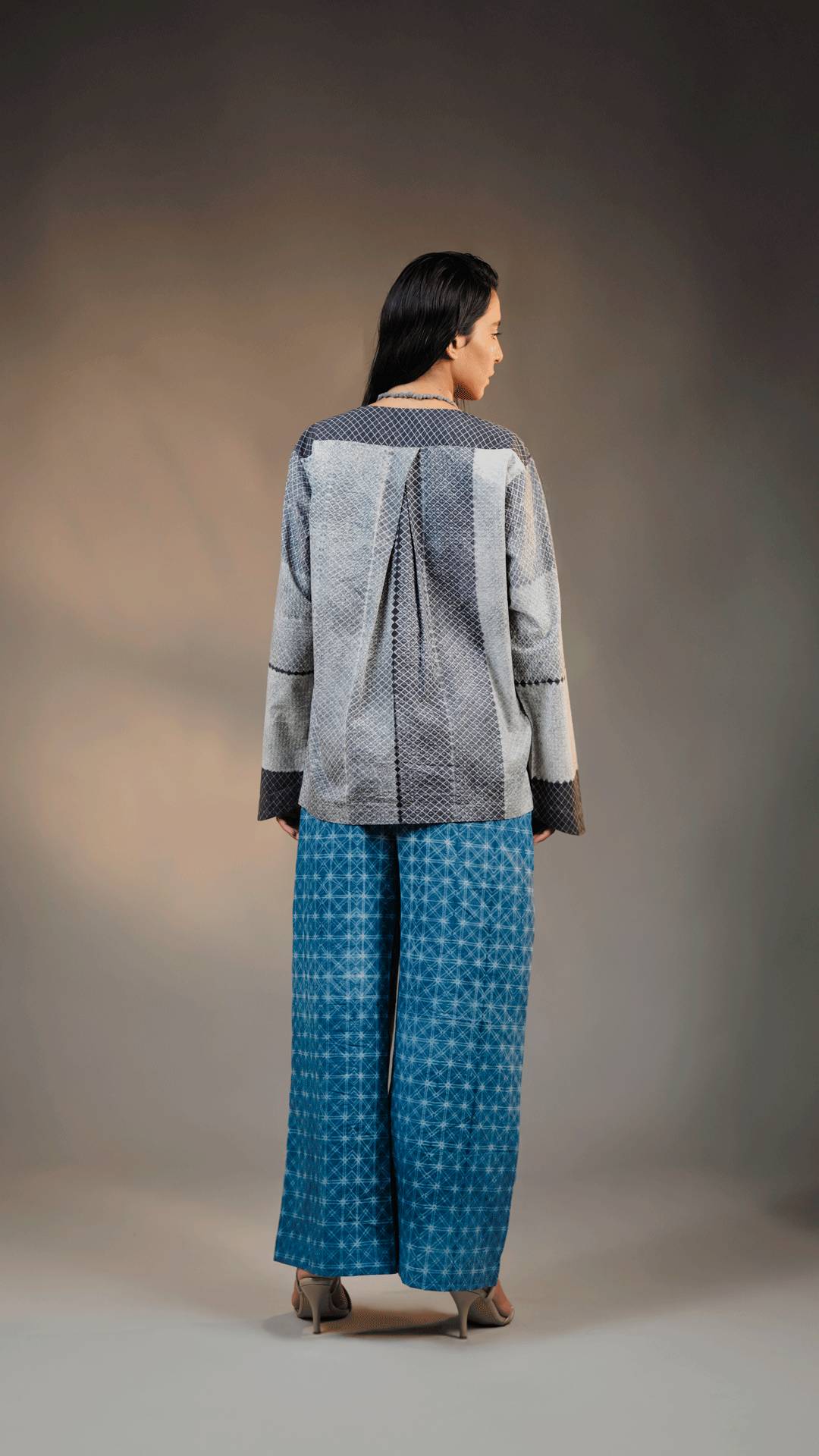 Spider web Kimono Shirt