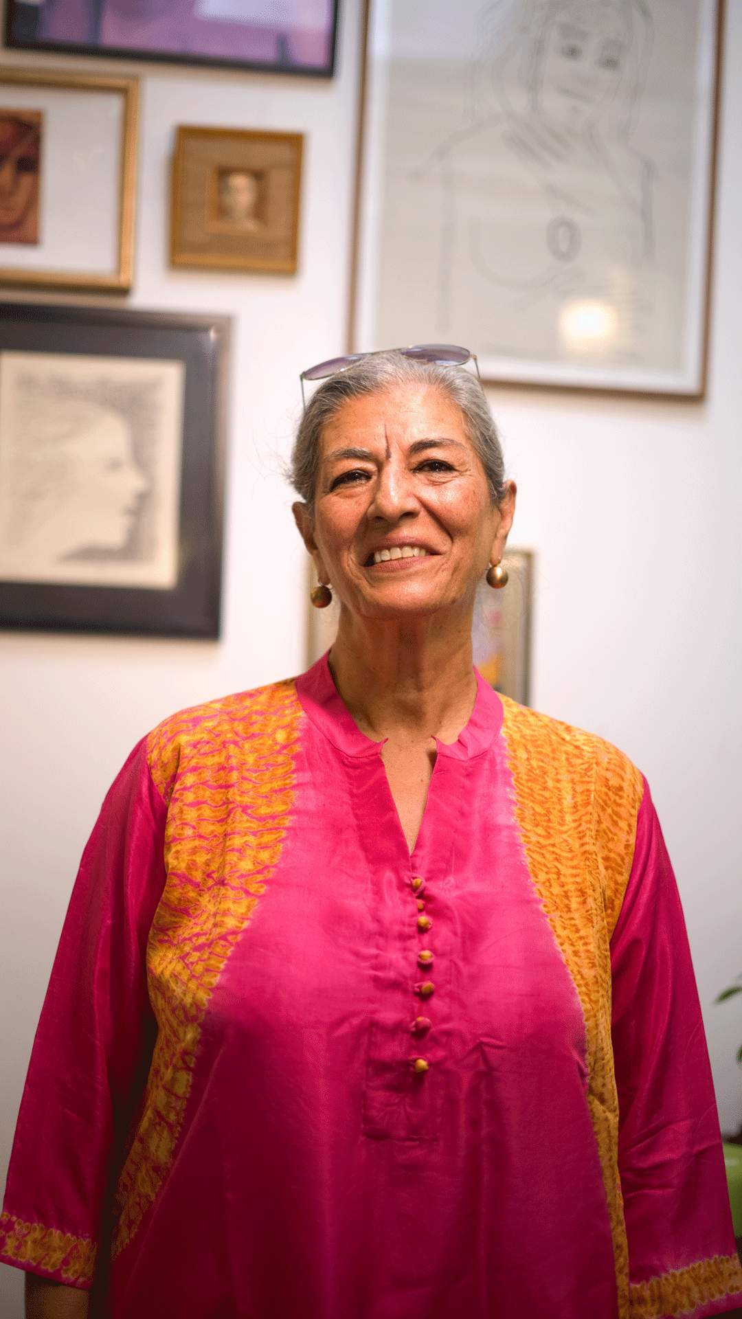 Gilded Bloom – Antifit Silk Indo-Western Kurta