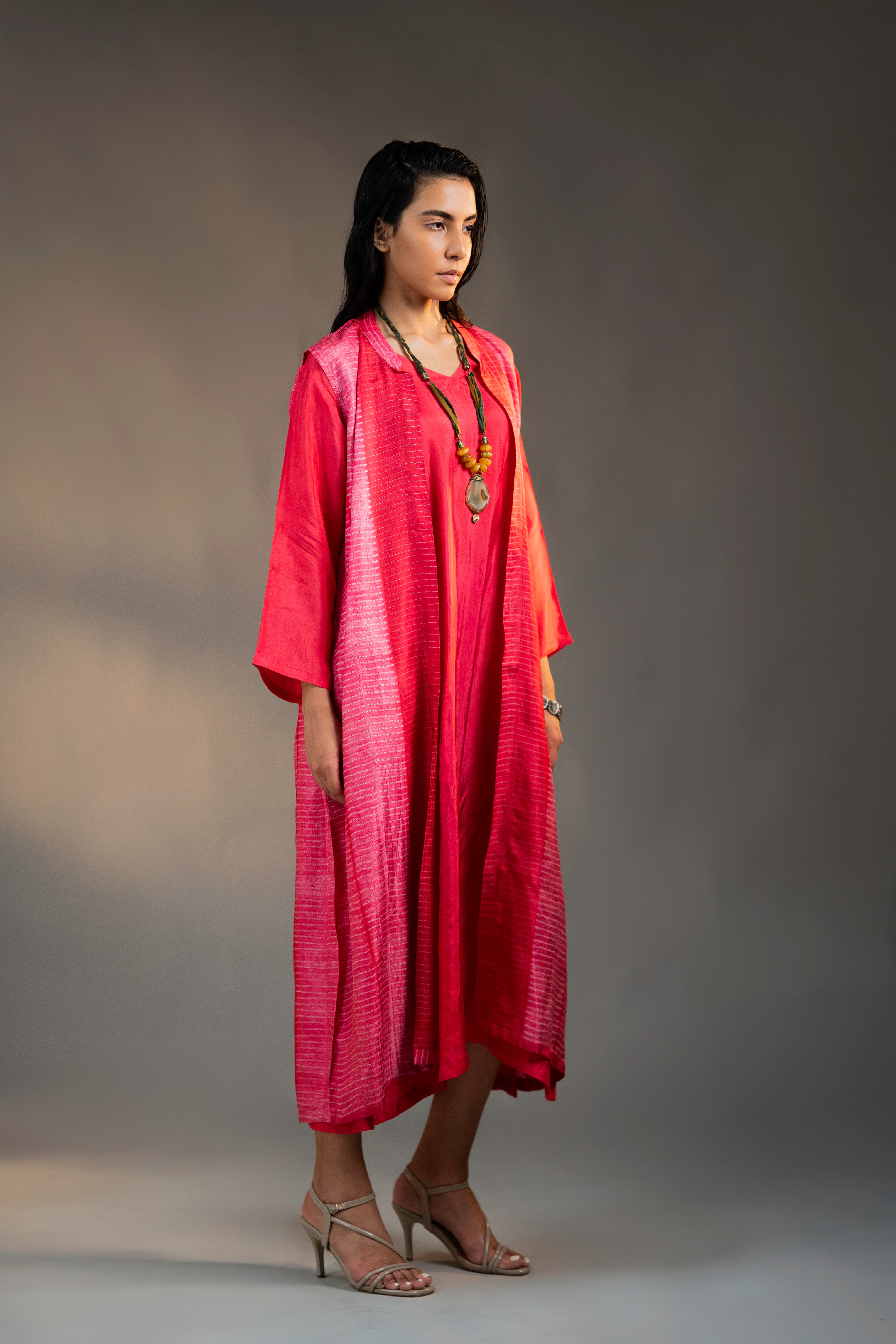 Horizon Flow - Kurta and Jacket Set