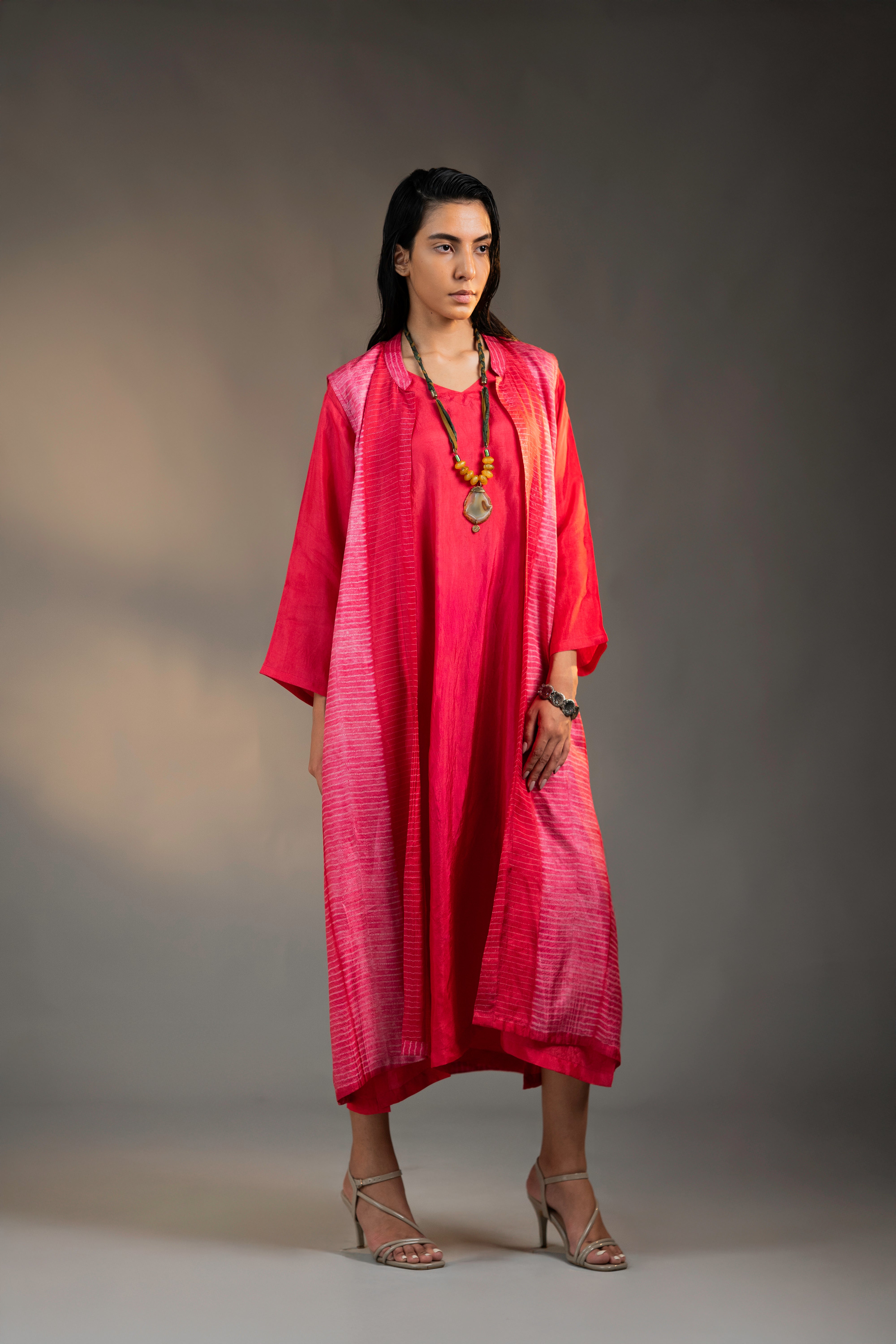 Horizon Flow - Kurta and Jacket Set