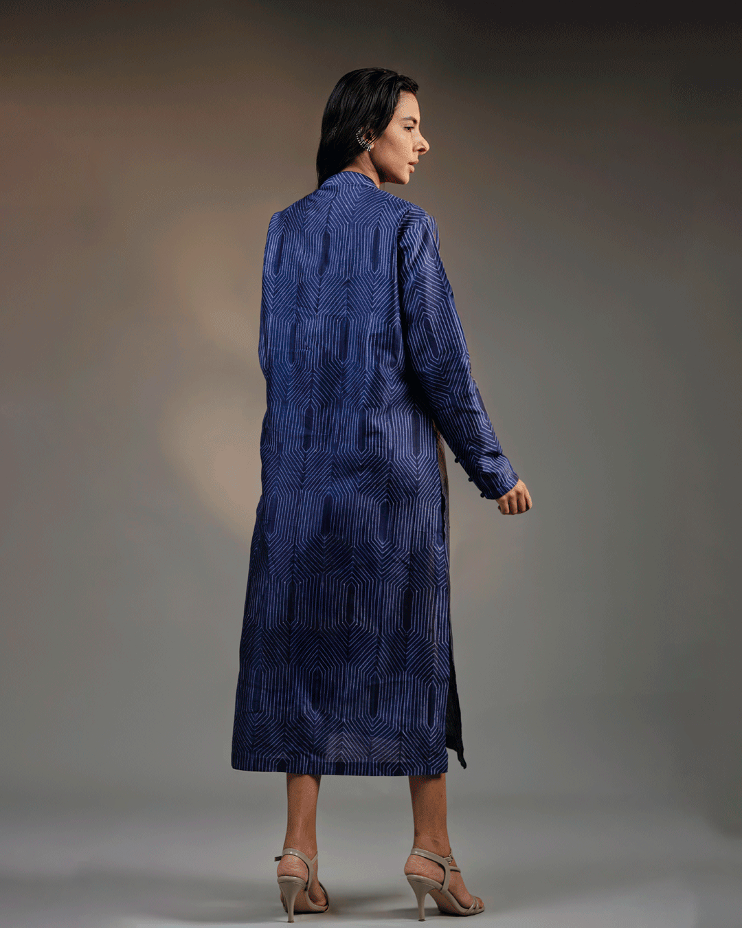 Celestial Prism - Shibori Kurta