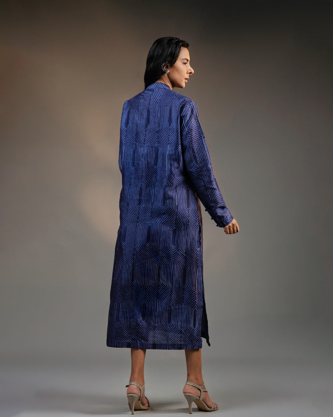 Celestial Prism - Shibori Kurta