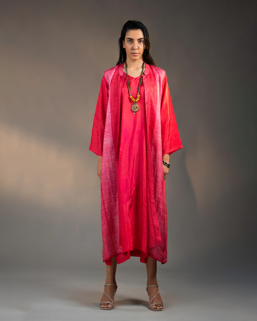Horizon Flow - Kurta and Jacket Set