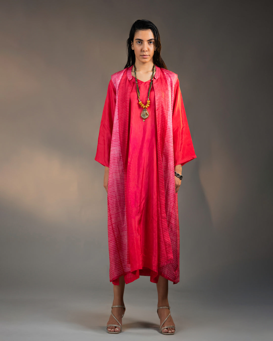 Horizon Flow - Kurta and Jacket Set