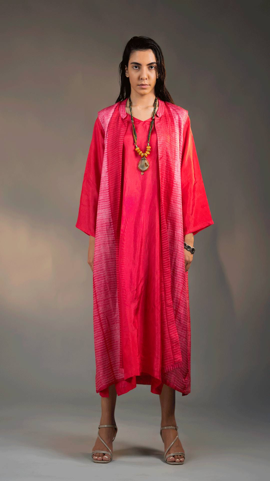 Horizon Flow - Kurta and Jacket Set