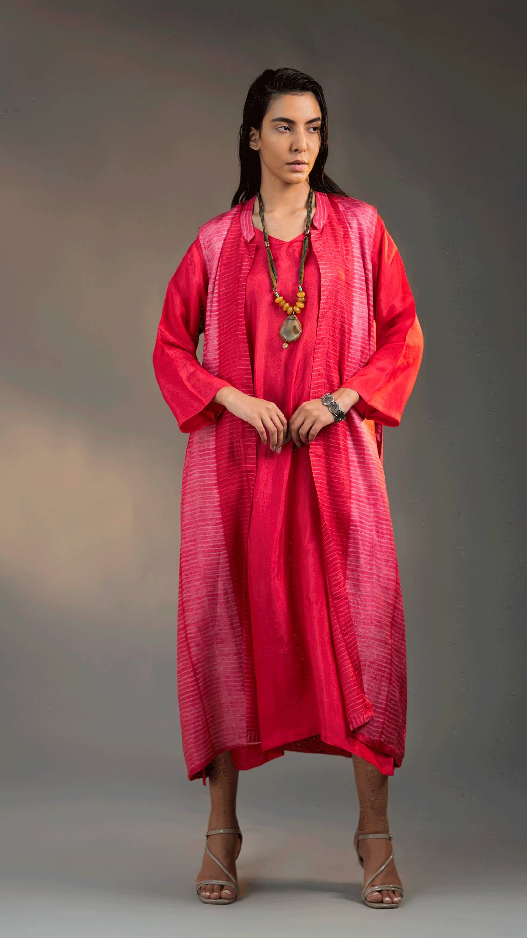 Horizon Flow - Kurta and Jacket Set