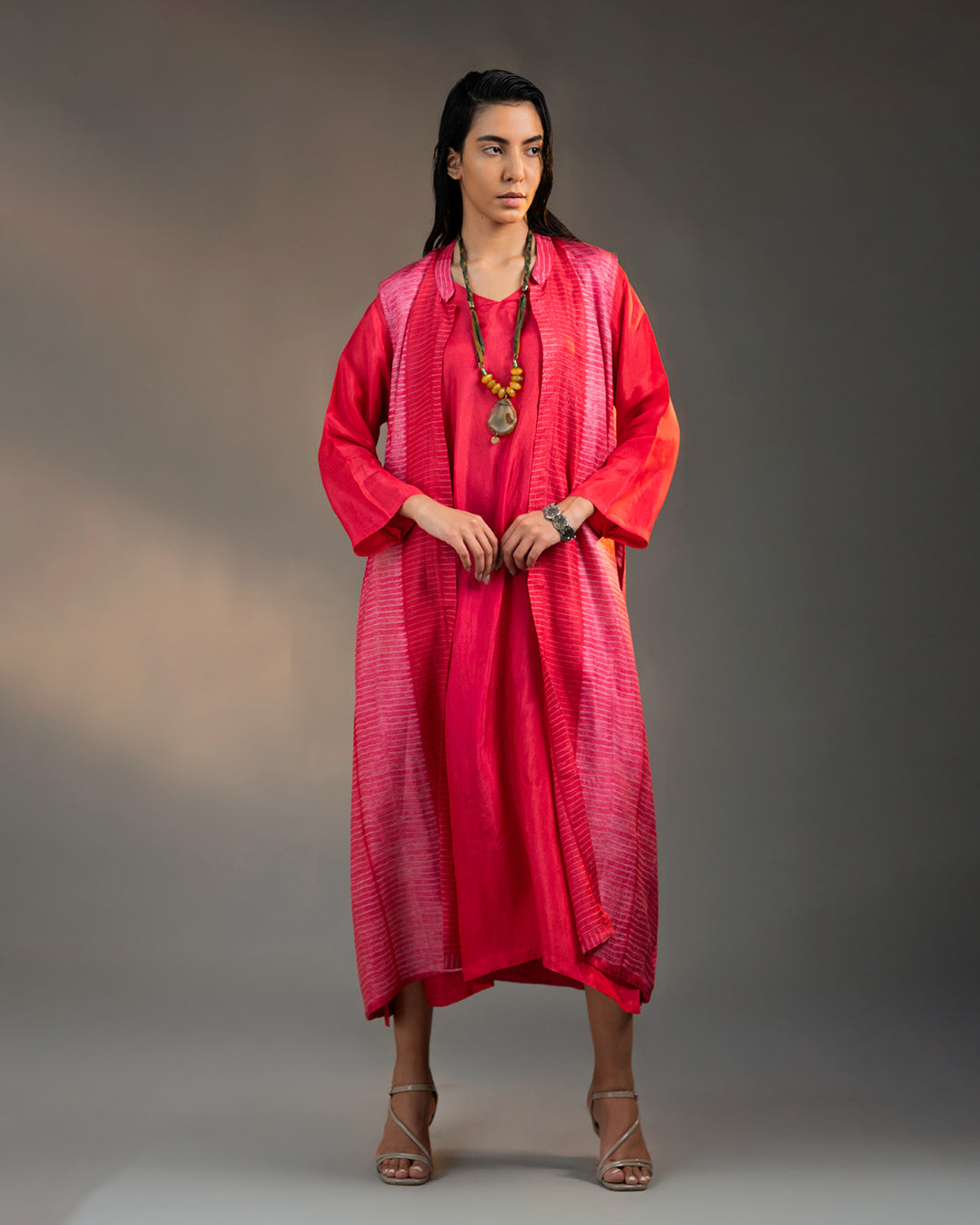 Horizon Flow - Kurta and Jacket Set
