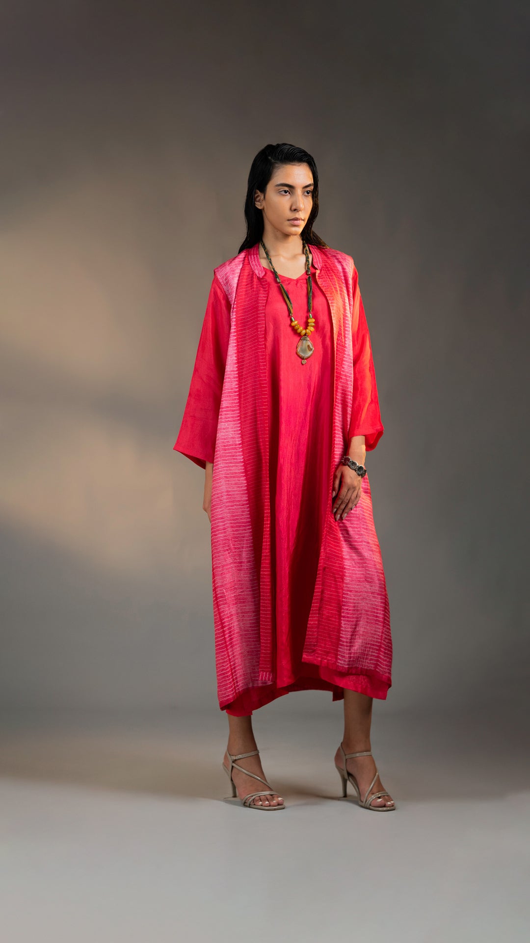 Horizon Flow - Kurta and Jacket Set