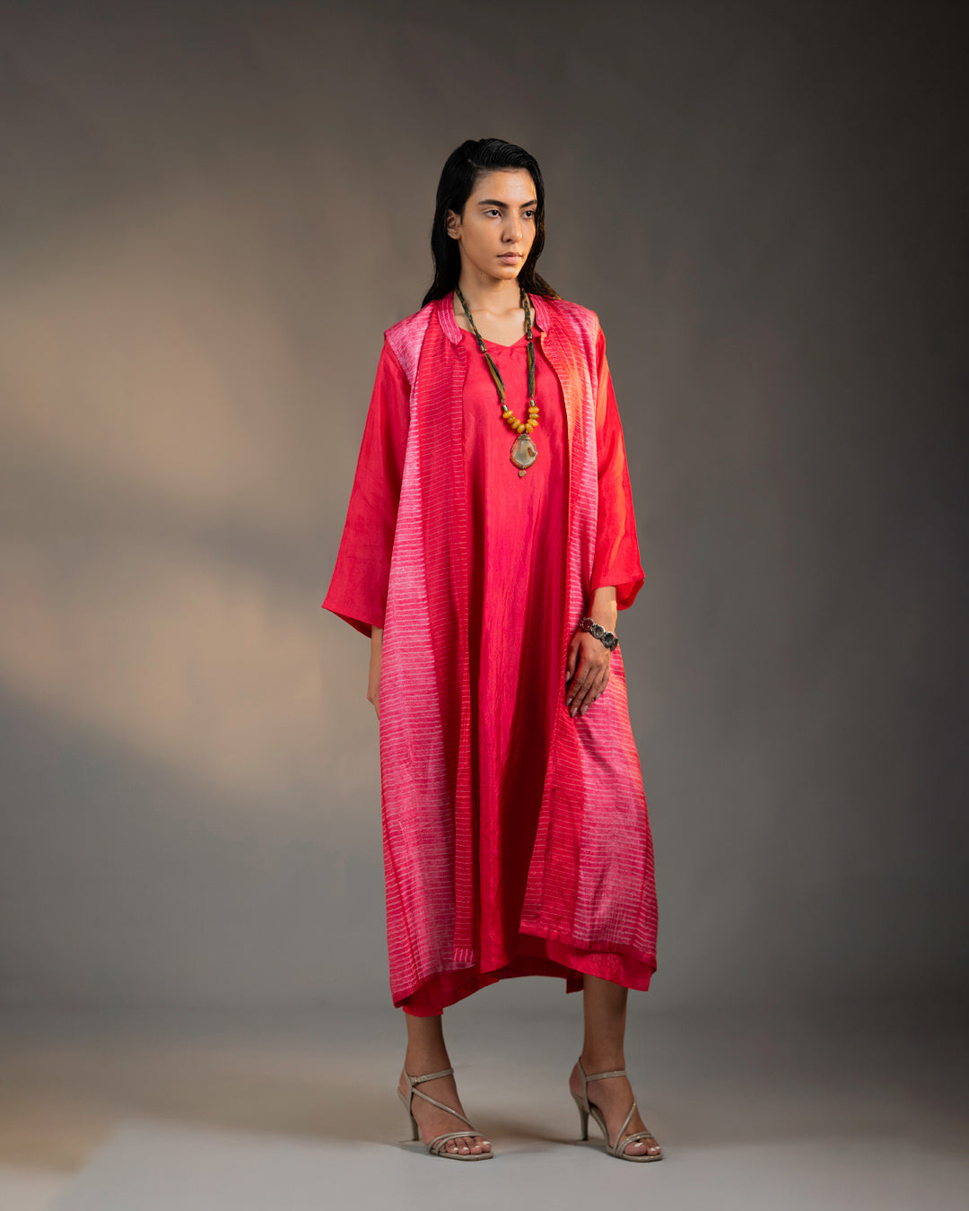 Horizon Flow - Kurta and Jacket Set