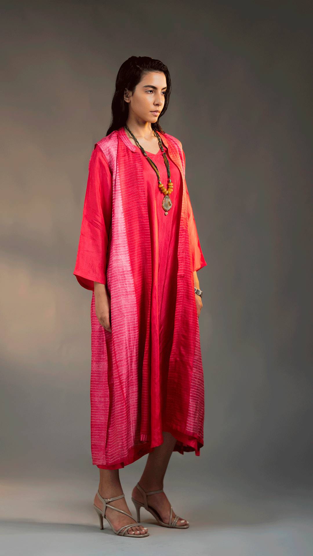 Horizon Flow - Kurta and Jacket Set