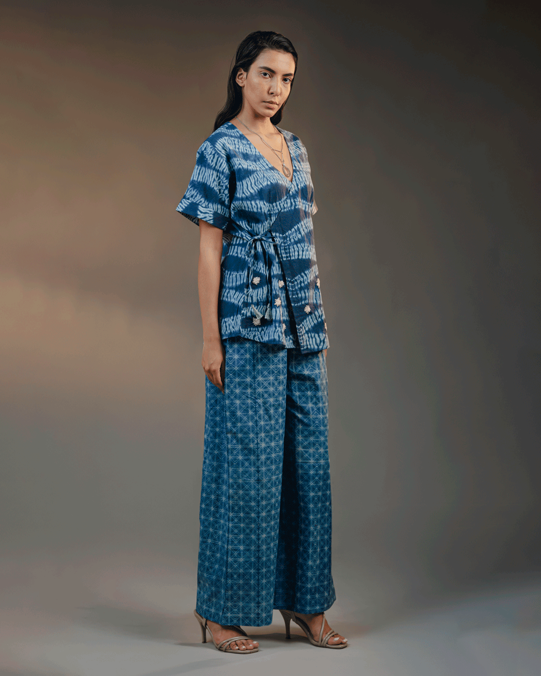 Ocean Veil Kimono Shirt