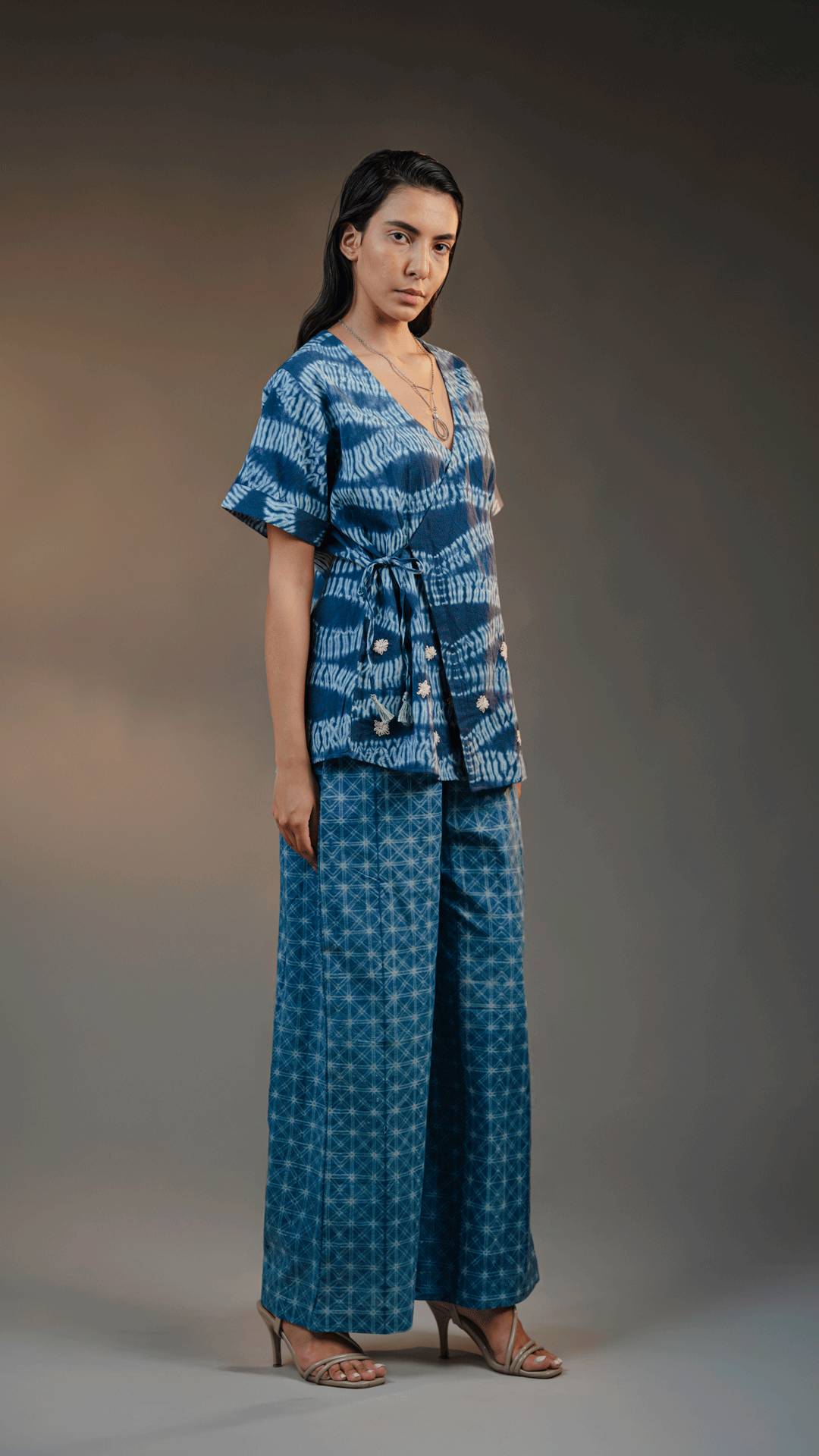 Ocean Veil Kimono Shirt