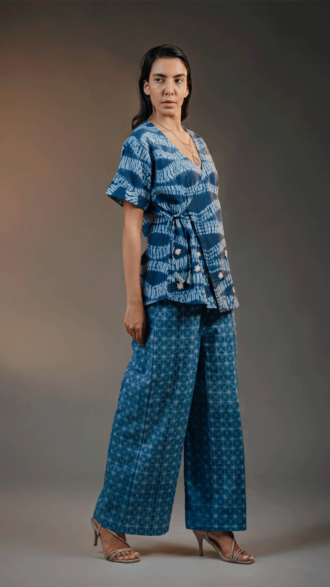 Ocean Veil Kimono Shirt
