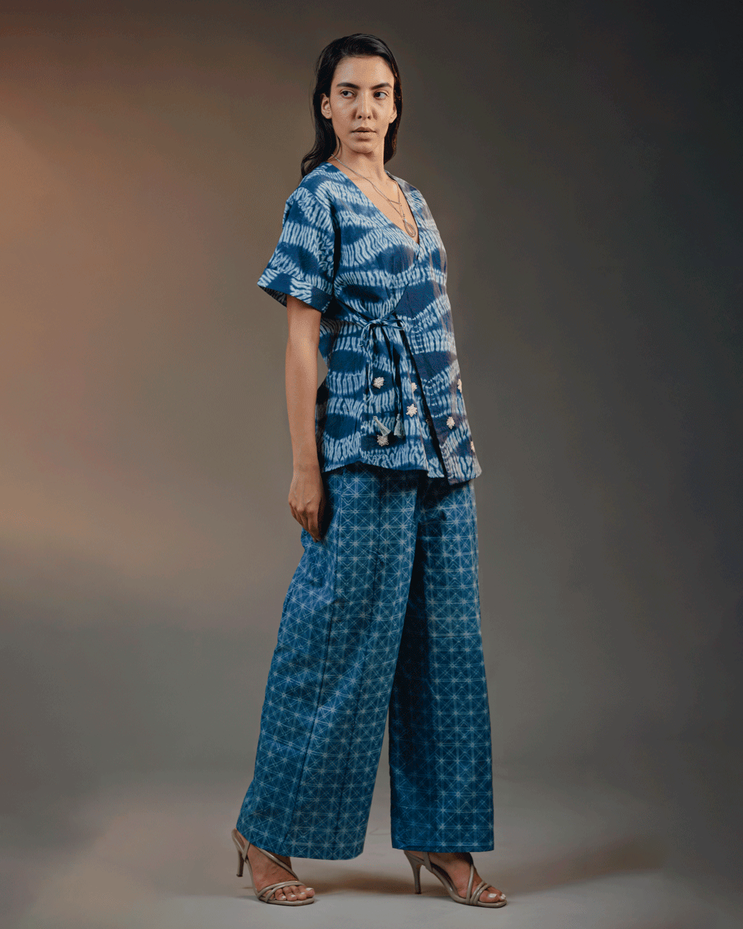 Ocean Veil Kimono Shirt