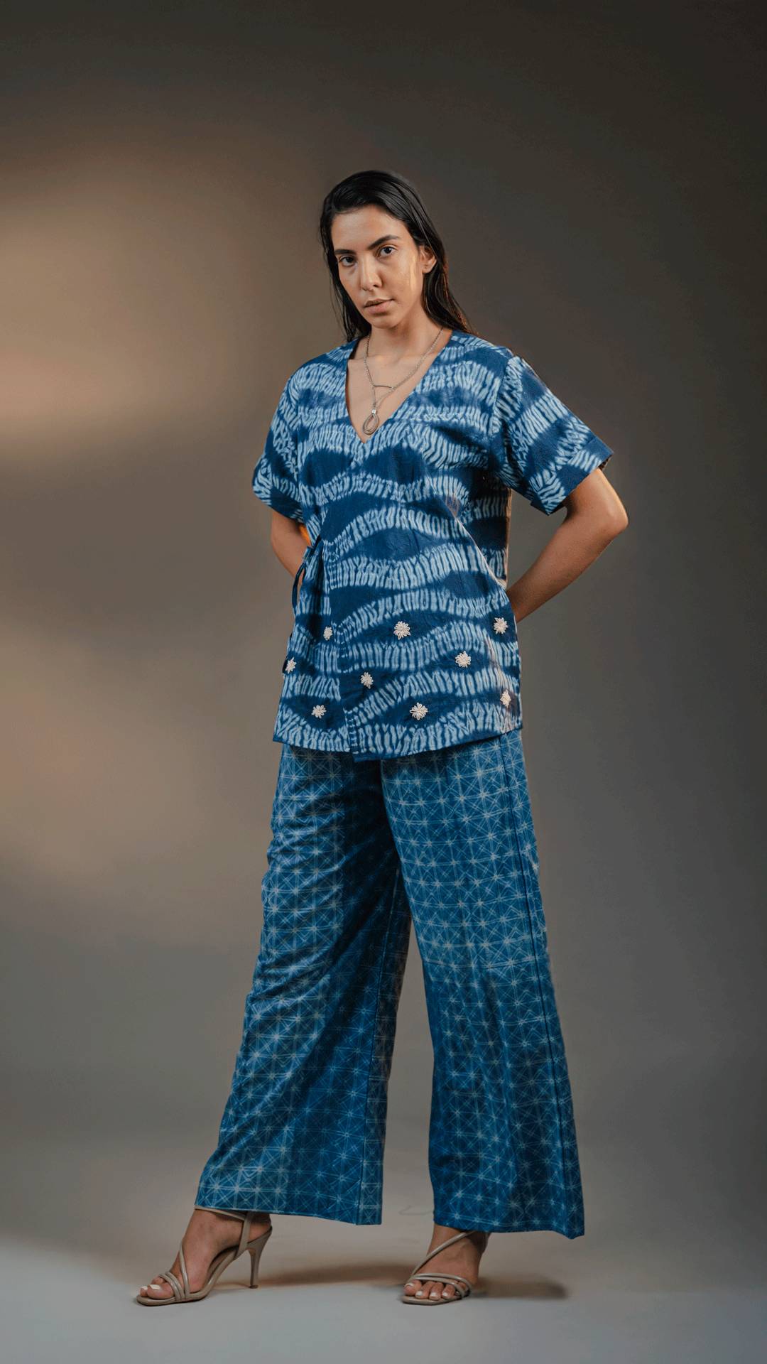 Ocean Veil Kimono Shirt