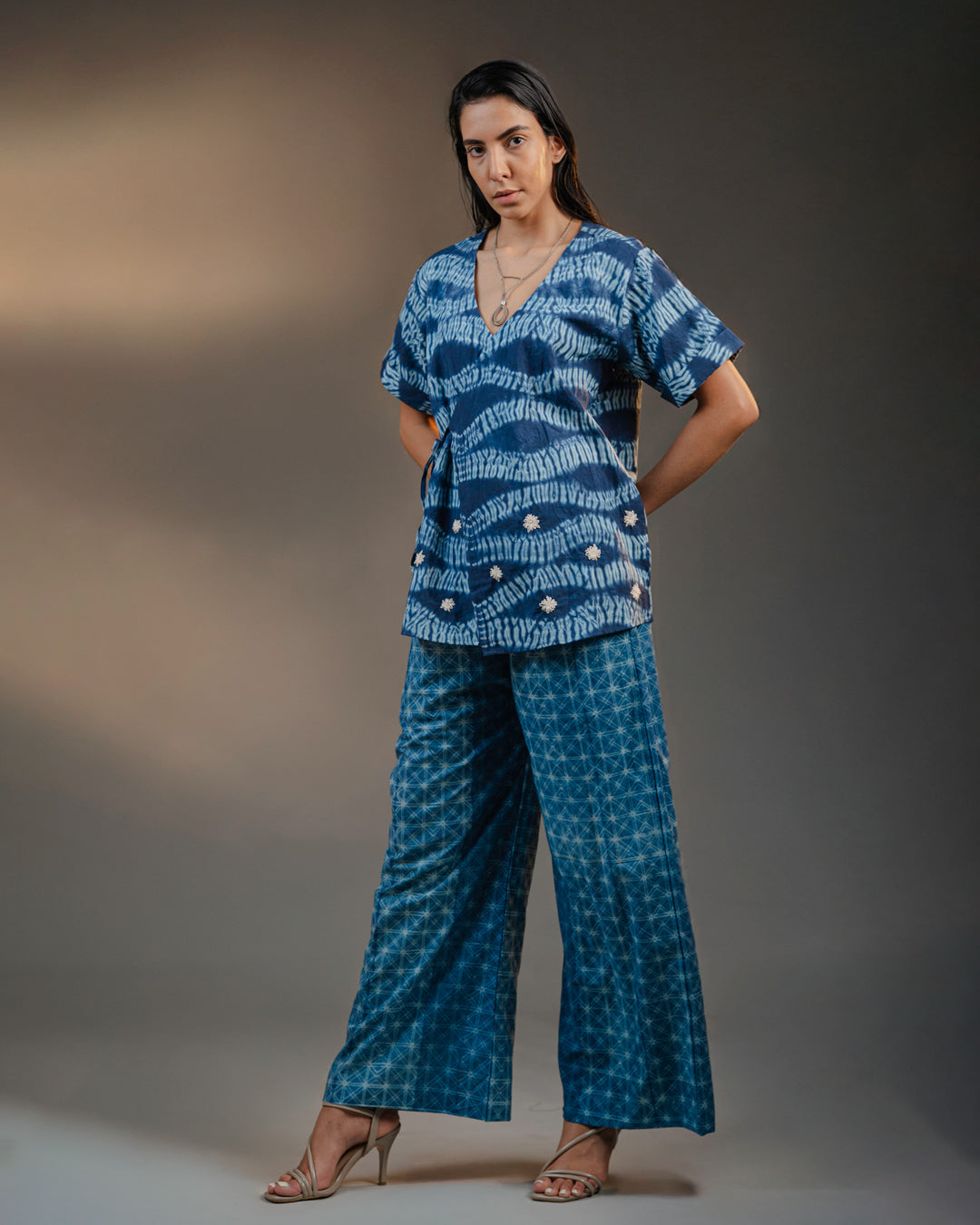 Ocean Veil Kimono Shirt