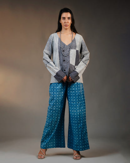 Spider web Kimono Shirt