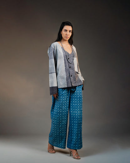 Spider web Kimono Shirt
