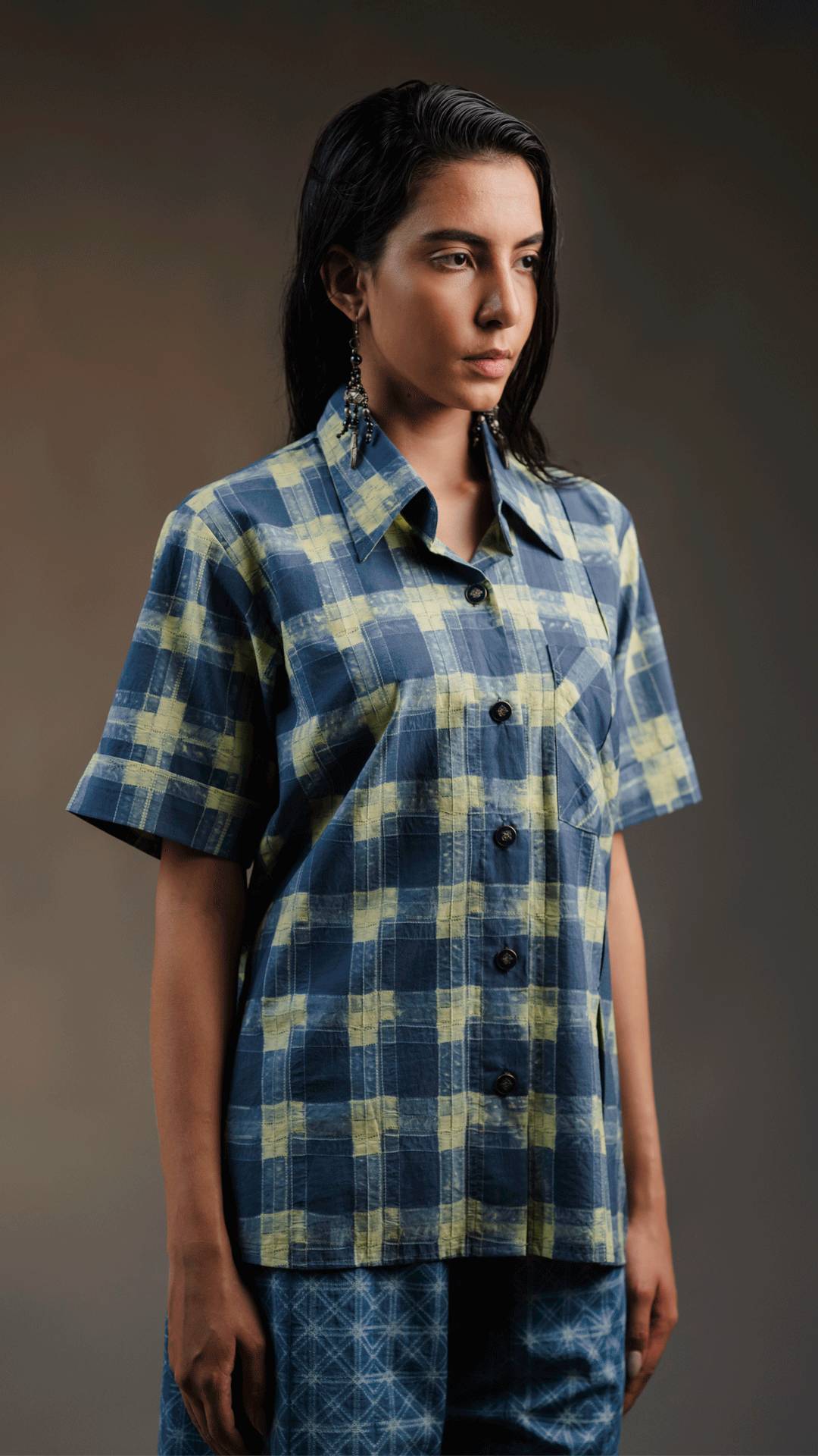 Dual Dual Shibori Shirt