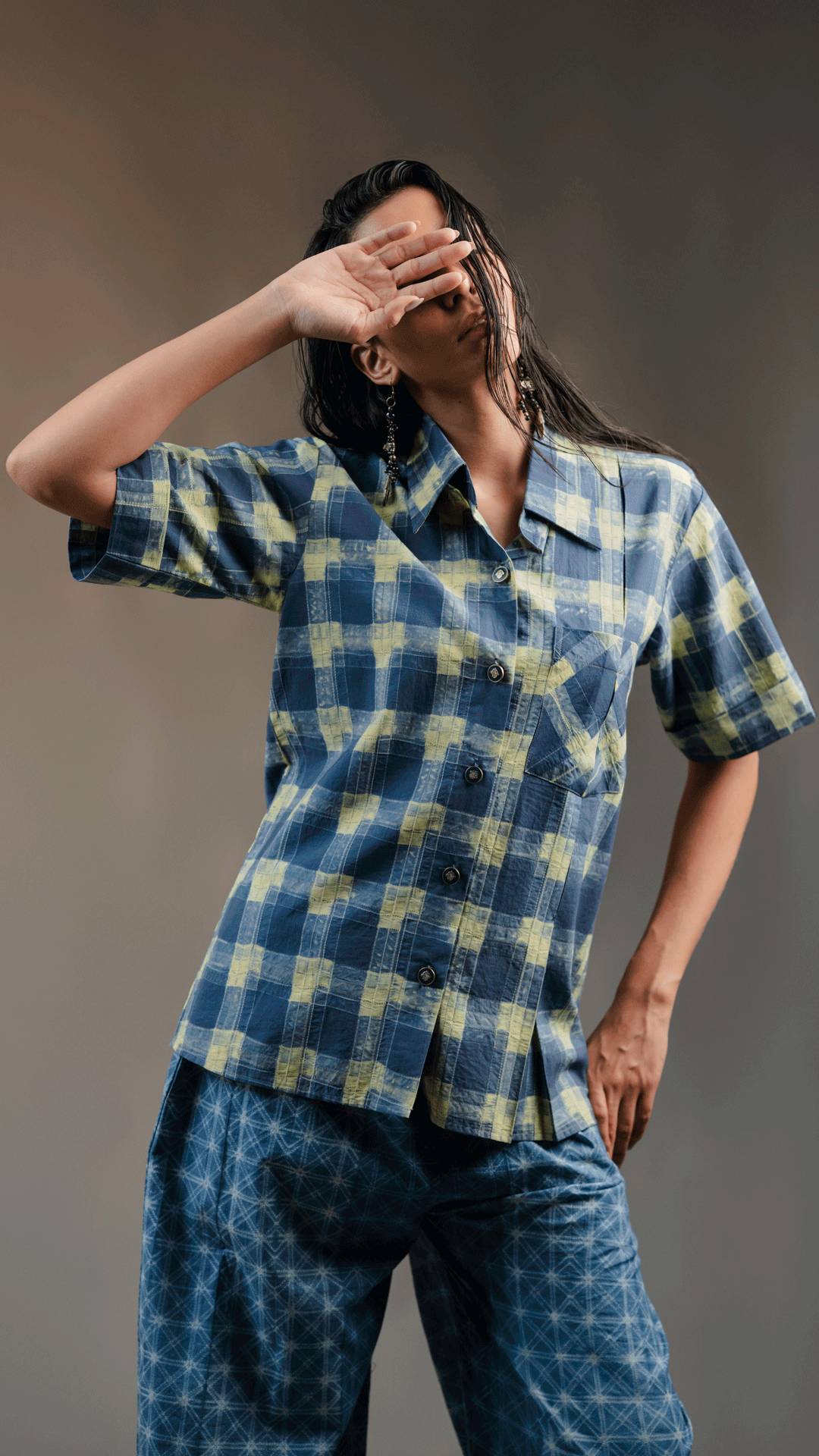 Dual Dual Shibori Shirt