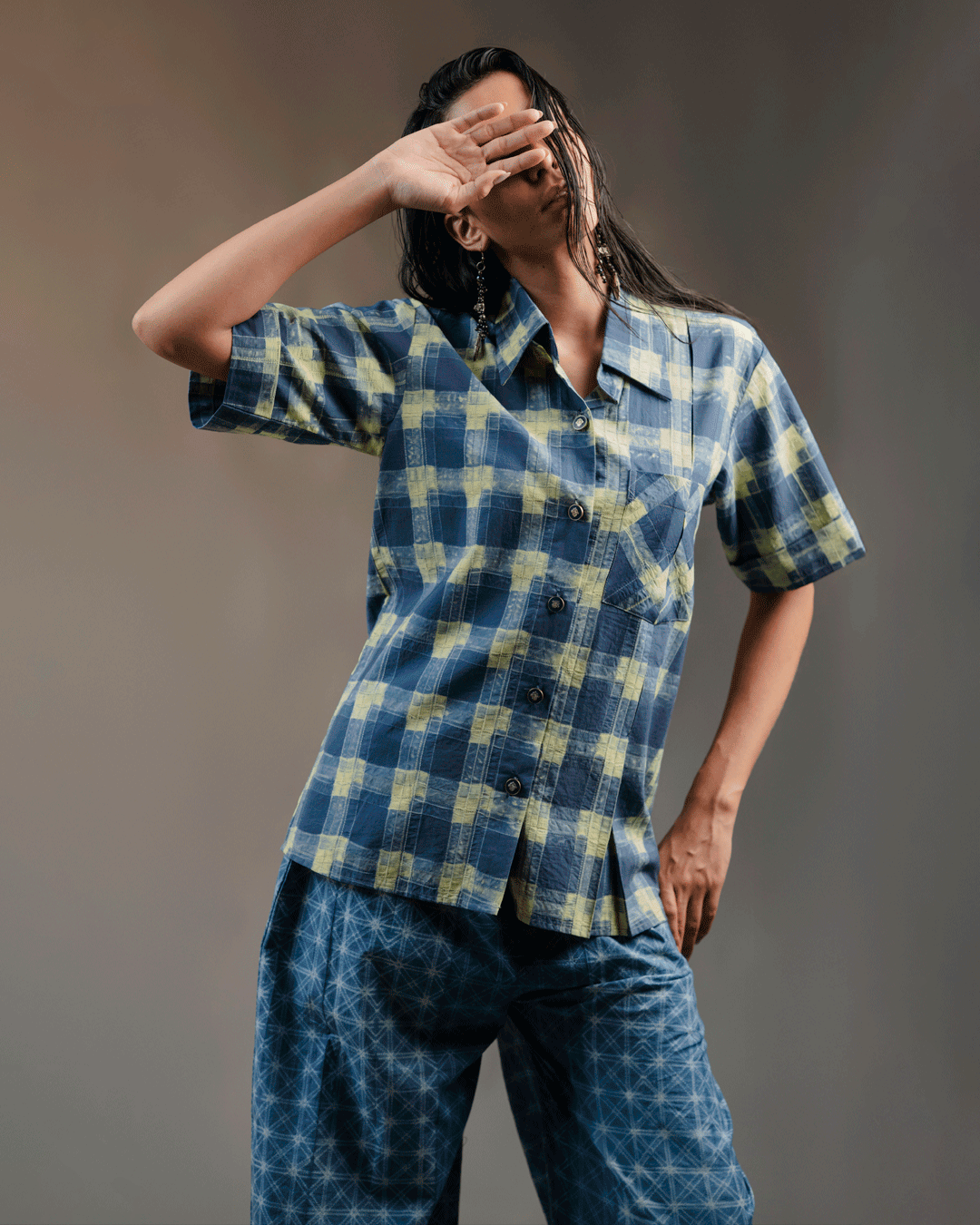 Dual Dual Shibori Shirt