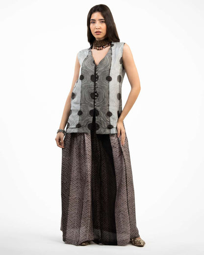 Paris Inspired Shibori Flare