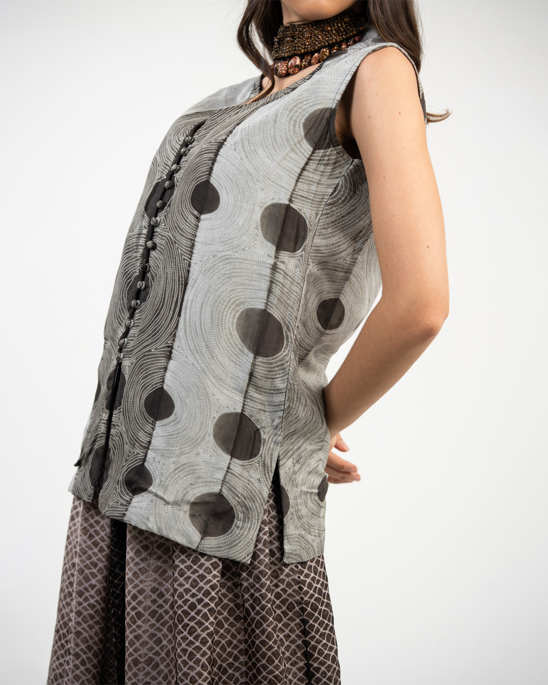 Paris Inspired Shibori Flare