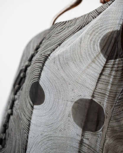 Paris Inspired Shibori Flare