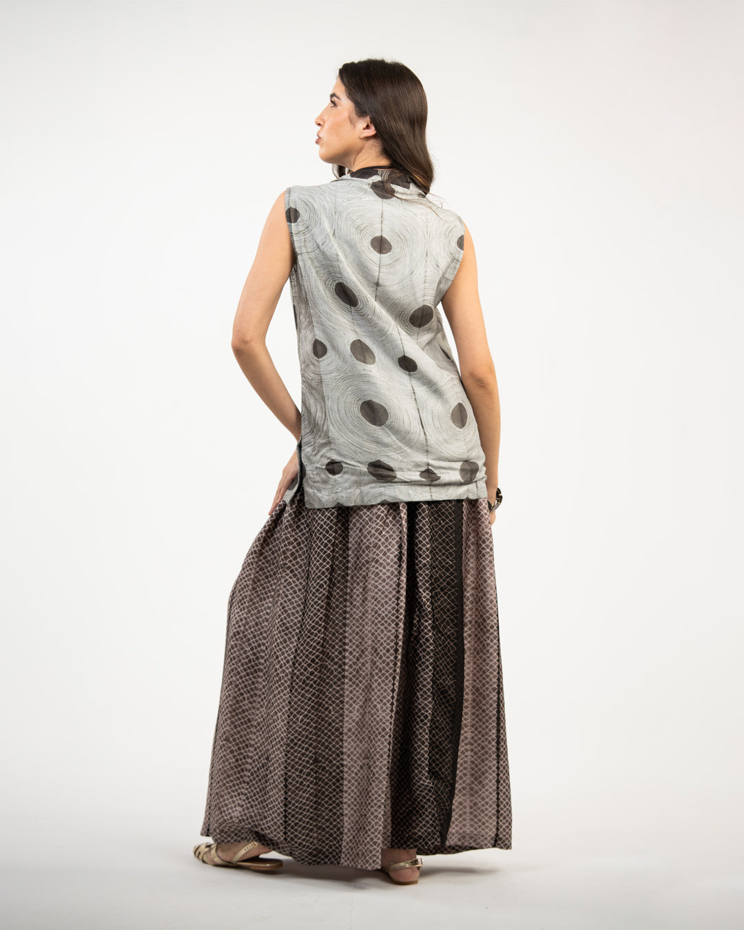 Paris Inspired Shibori Flare