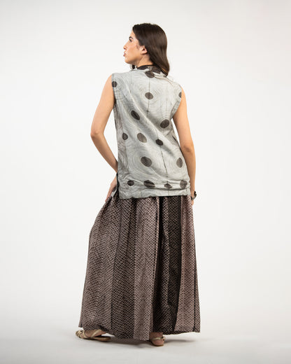 Paris Inspired Shibori Flare