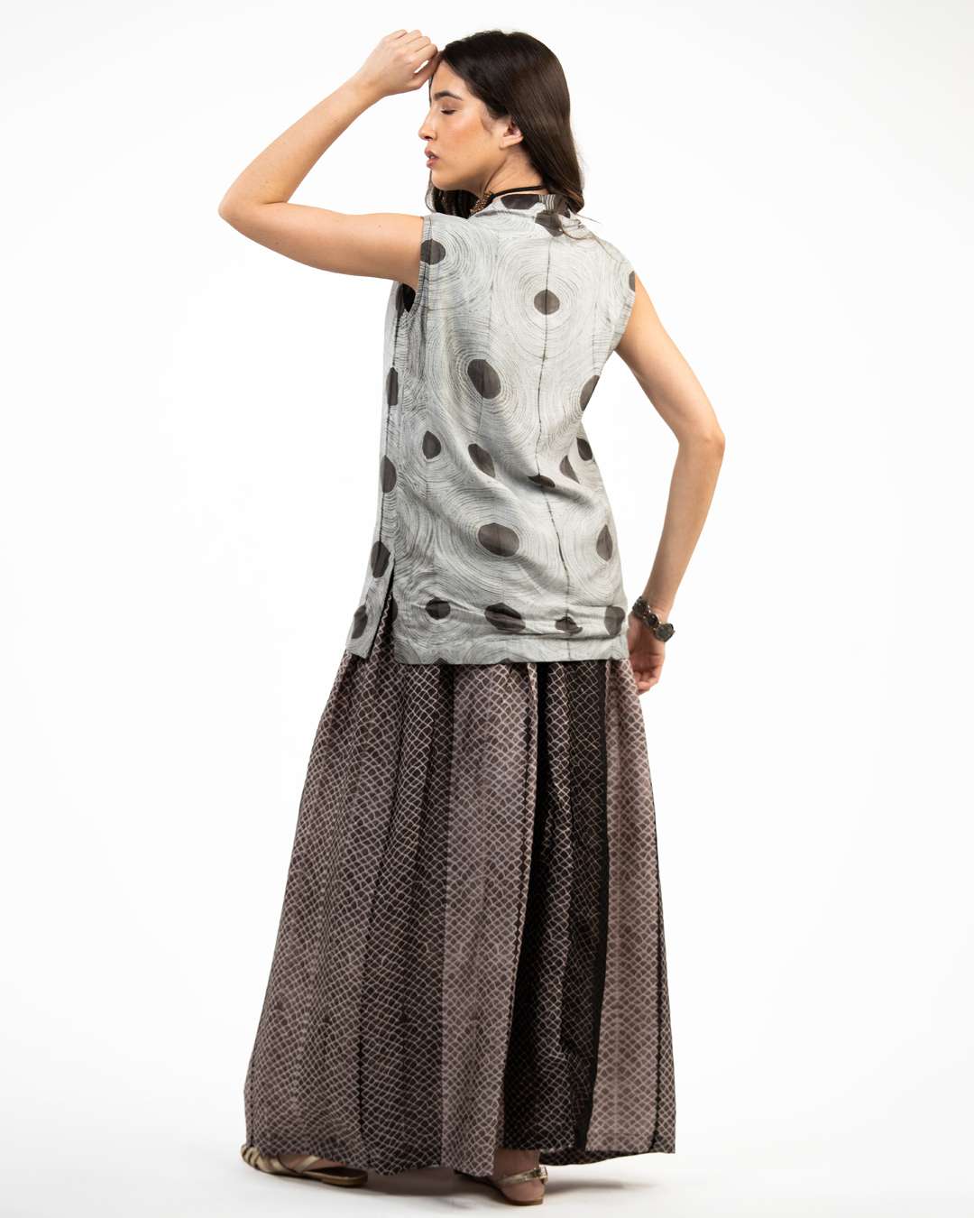 Paris Inspired Shibori Flare