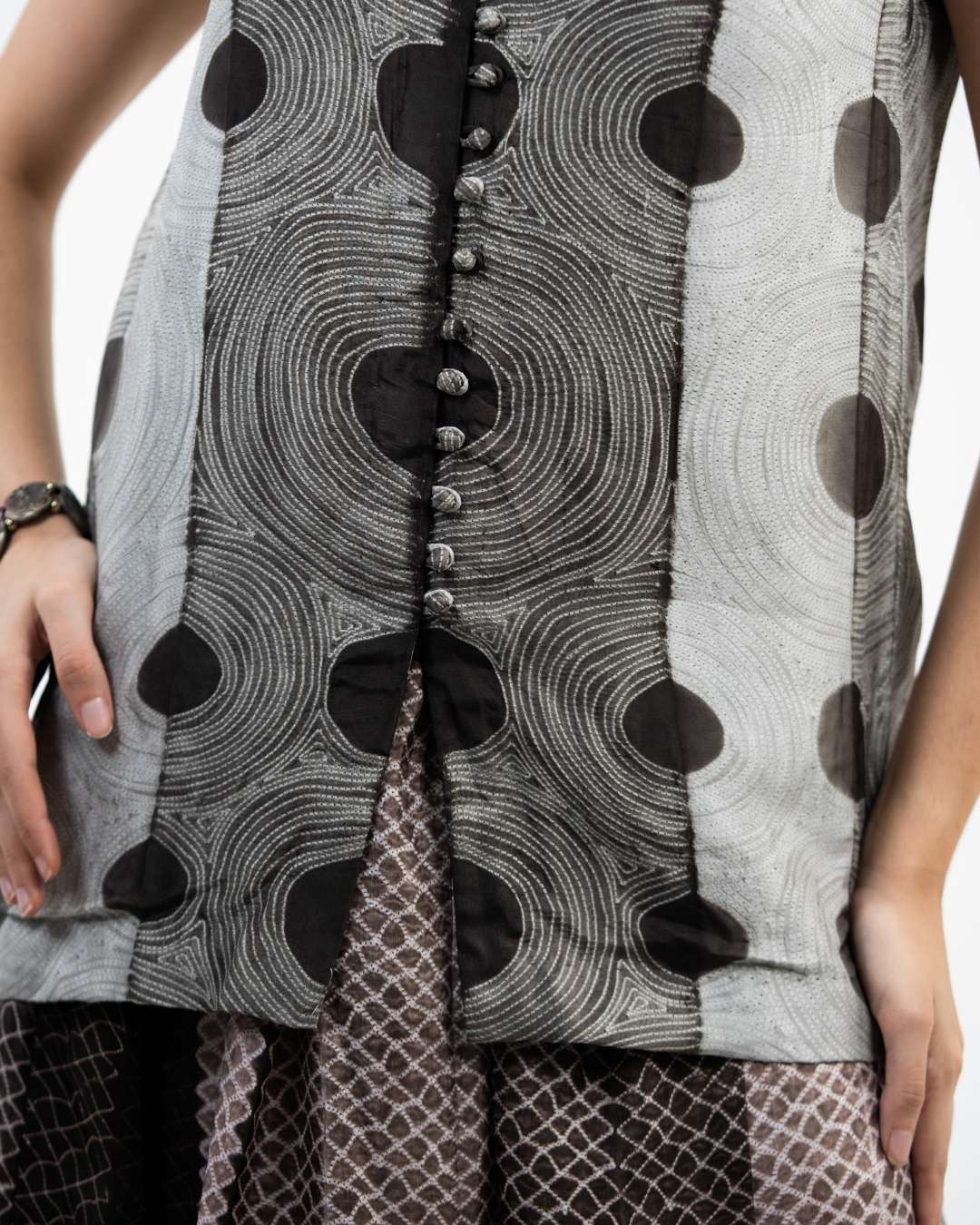Paris Inspired Shibori Flare