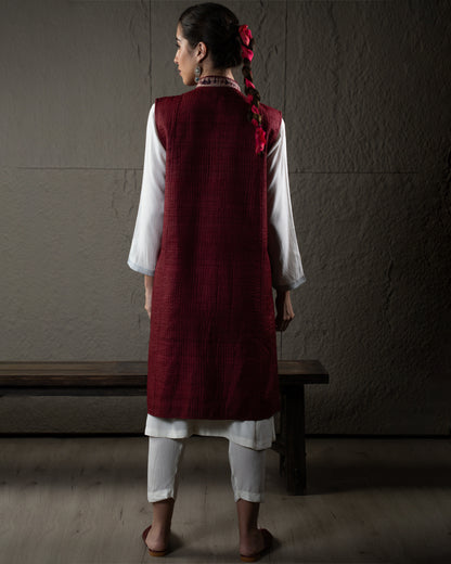 Red Ocean Shibori Jacket