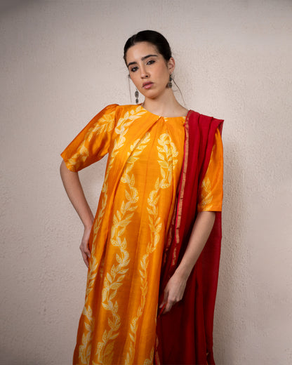 Ruby Sun Kurta Ensemble
