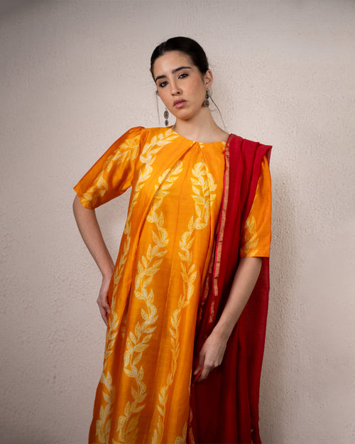 Ruby Sun Kurta Ensemble