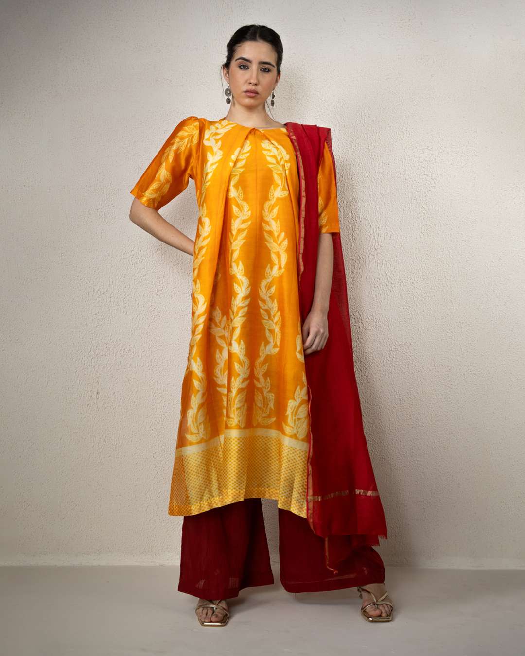 Ruby Sun Kurta Ensemble