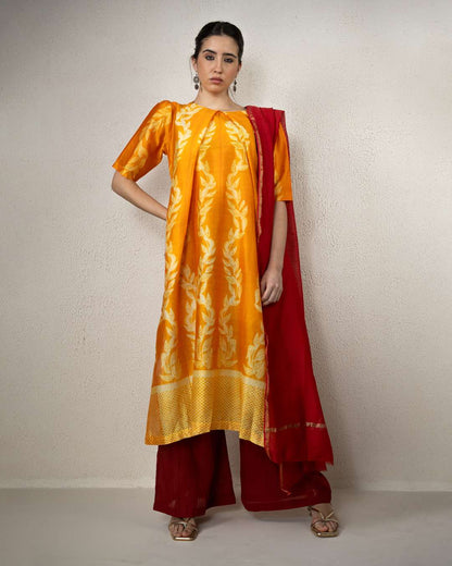 Ruby Sun Kurta Ensemble