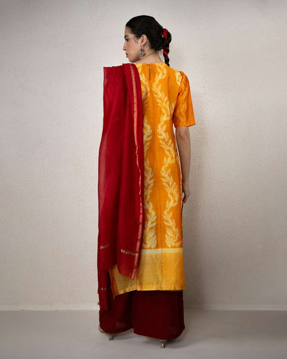 Ruby Sun Kurta Ensemble