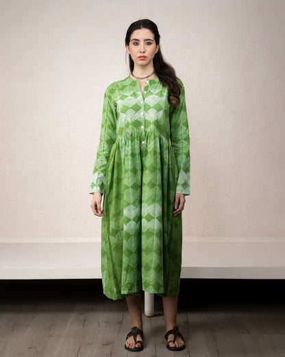 Meadow Bloom Shibori Dress