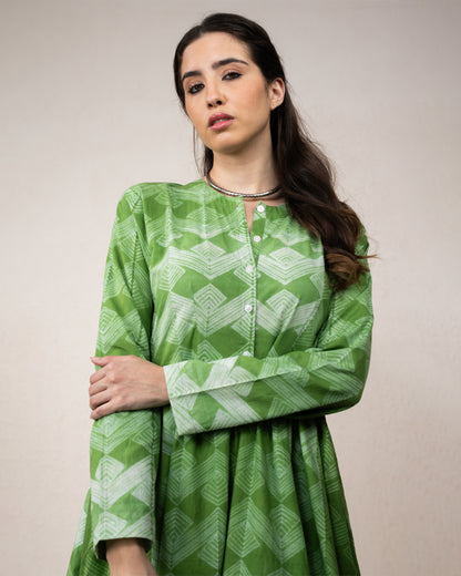 Meadow Bloom Shibori Dress