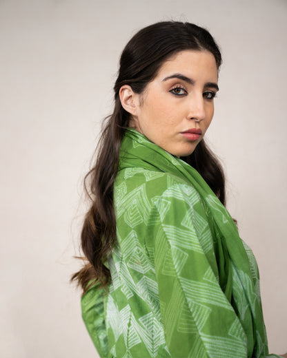 Meadow Bloom Shibori Dress