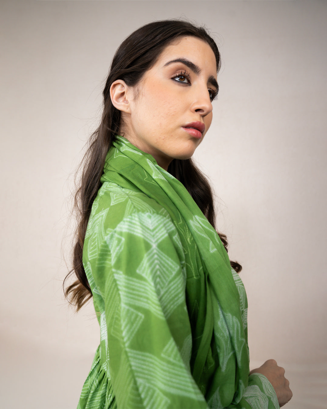 Meadow Bloom Shibori Dress