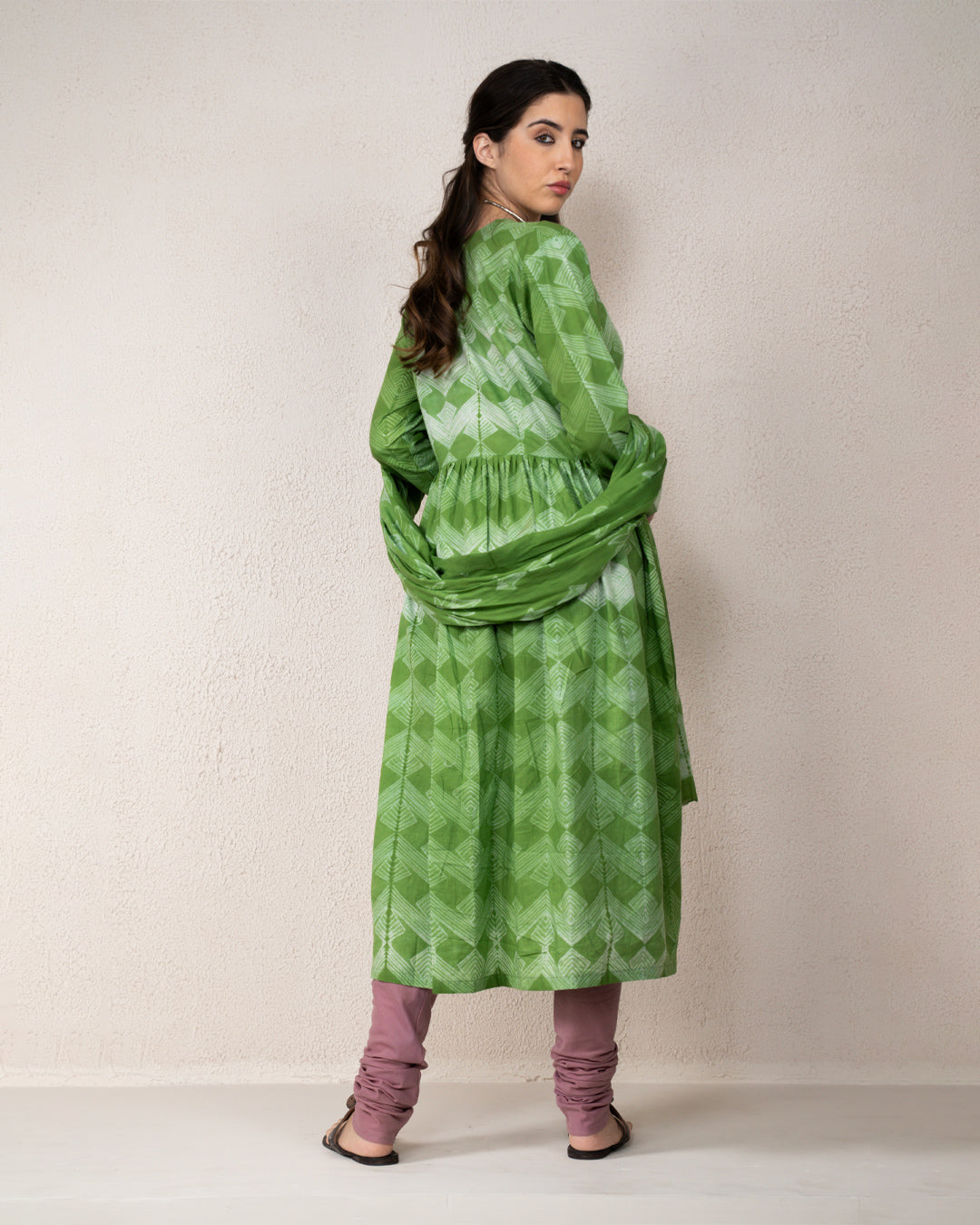 Meadow Bloom Shibori Dress