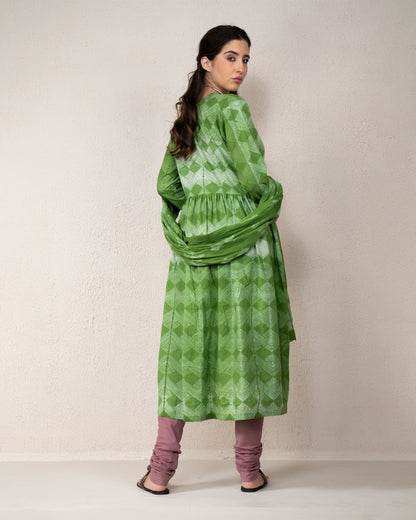 Meadow Bloom Shibori Dress